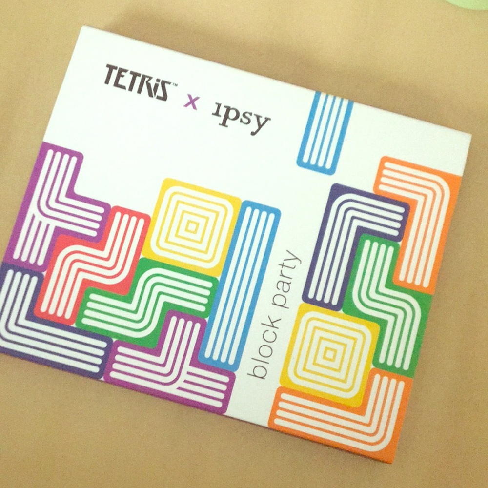 Tetris x Ipsy block party palette